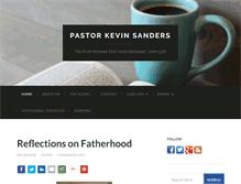 Tablet Screenshot of kevinsanders.org